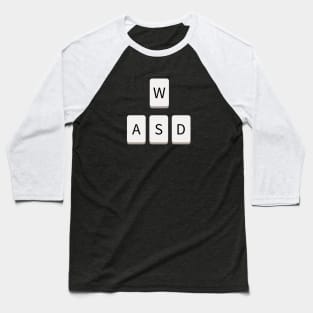 W A S D Baseball T-Shirt